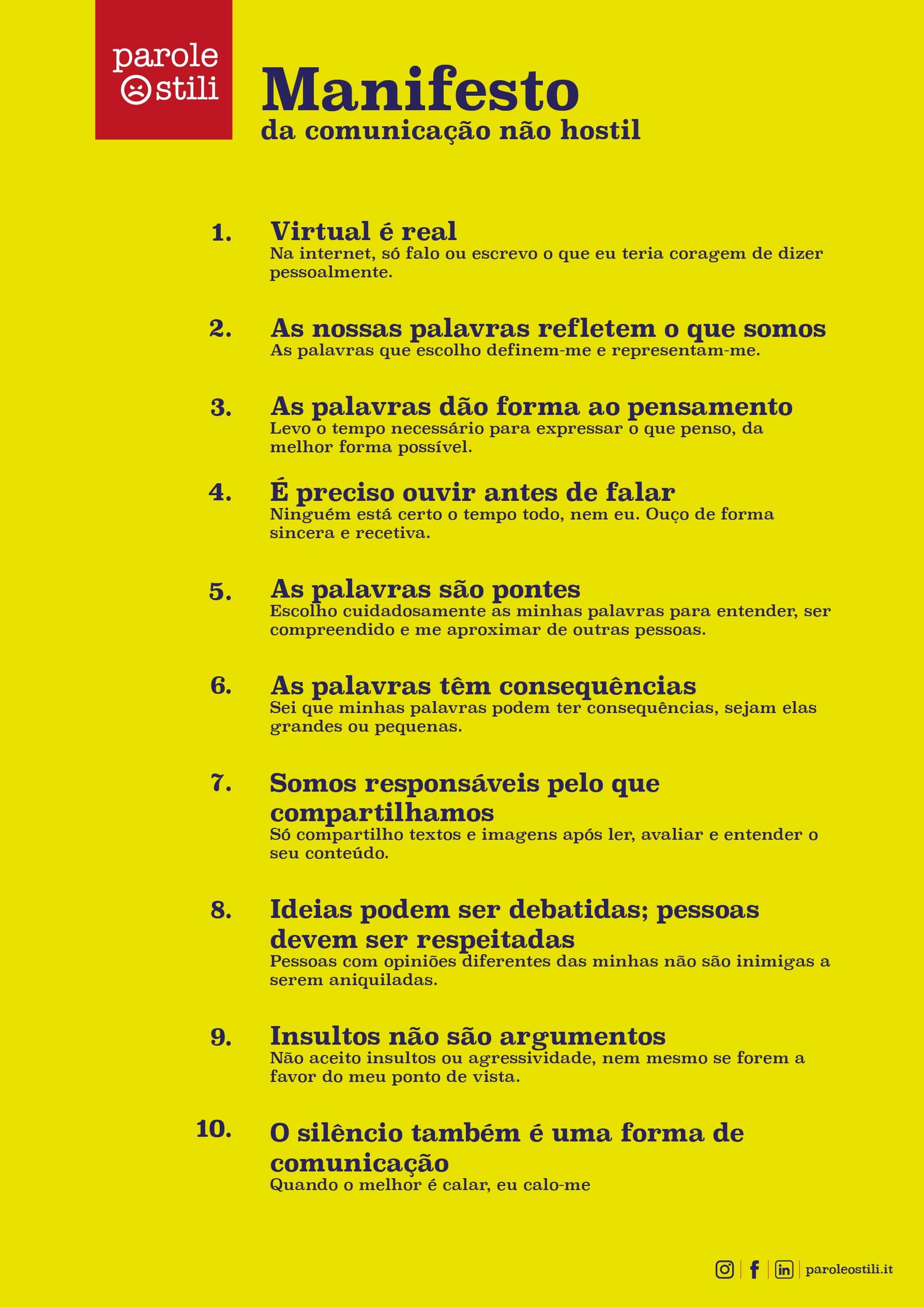 Il Manifesto in Portoghese(EU) Il Manifesto in Portoghese(EU)